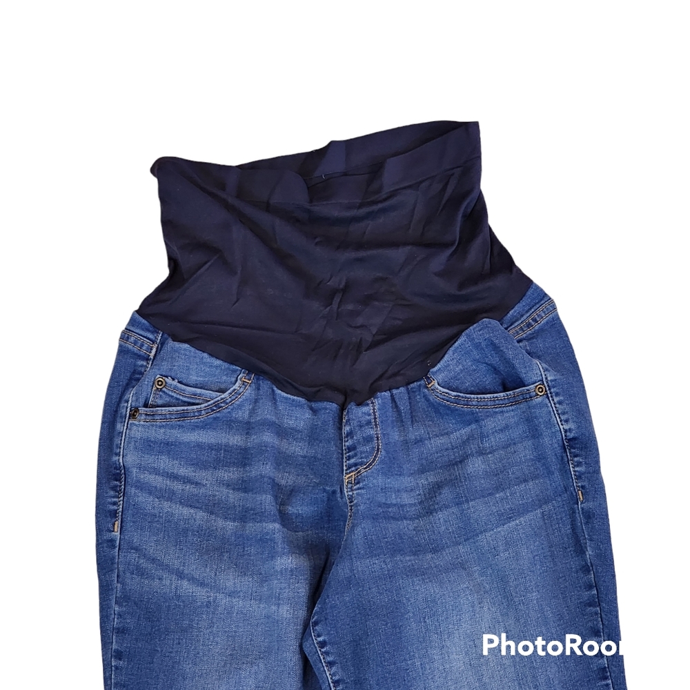 a: glow Maternity jeans size 10 bootcut - Picture 2 of 7